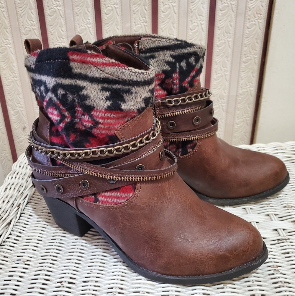 Pop Twister Boots Southwest 8.5